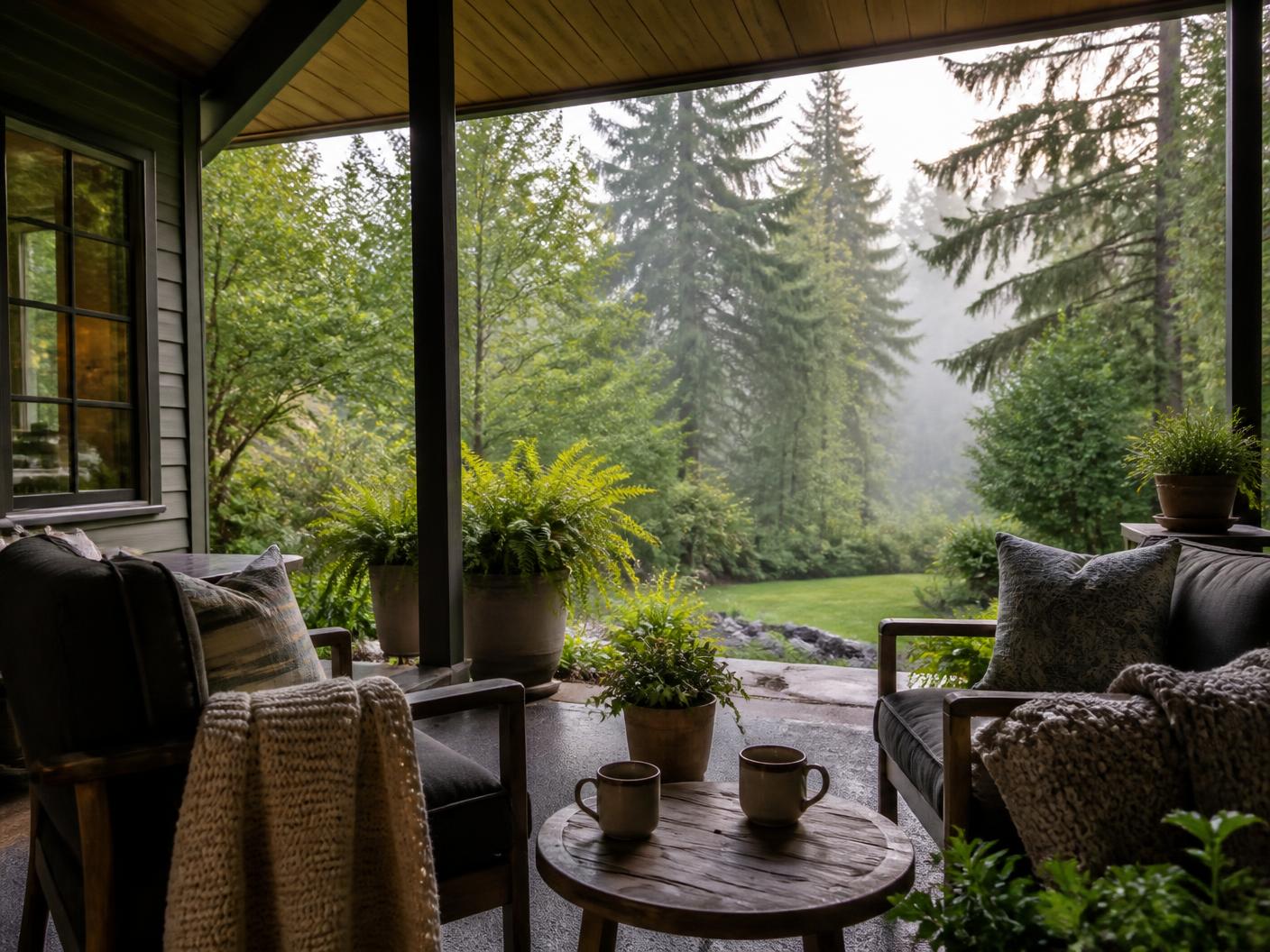 Coffee on the Patio